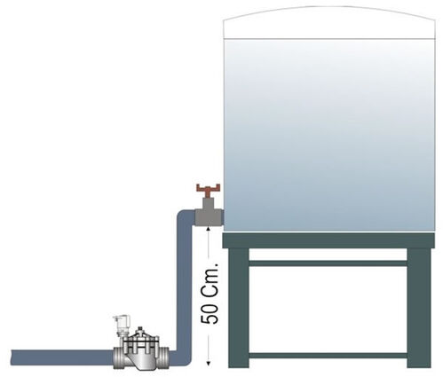 Electroválvula S/Solenoide RPE - Baja Presión 1 pulgada HH