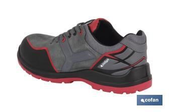 Zapato Deportivo | Seguridad S3-SRC - Talla 38 | Modelo Alhambra | Color Negro | Suela Antideslizante